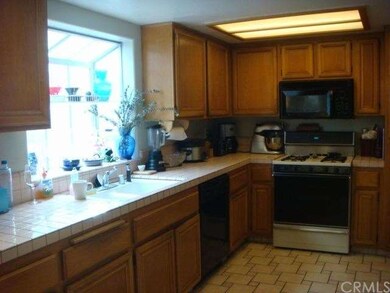 Spacious kitchen with gas range