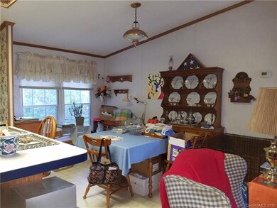 Dining area open to kitchen and living room