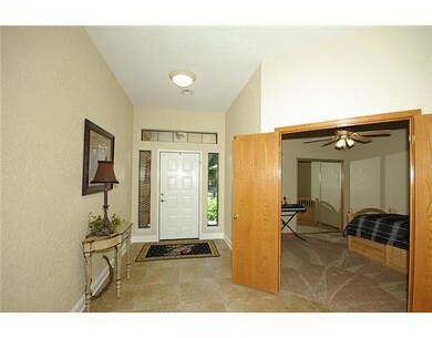 Lobby/Reception. Entryway with fabulous Travertine
