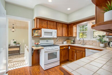 Kitchen with access to mudroom