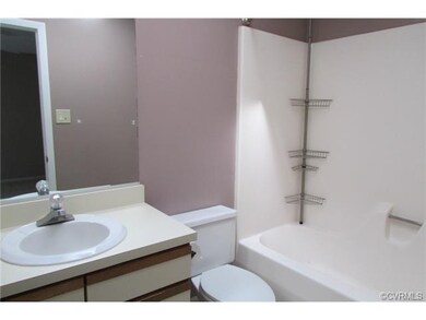 Master bath with skylight
