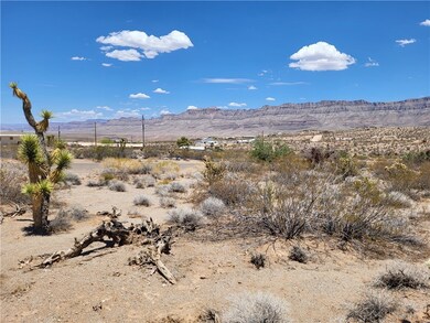 View of mountain backdrop featuring a desert lands