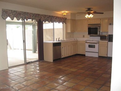 Extended kitchen view