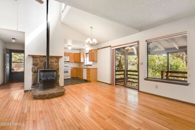 Living Room With Fireplace