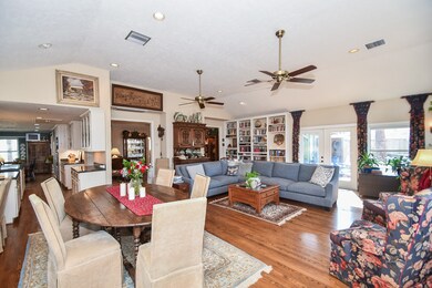 This versatile room can be used for formal dining