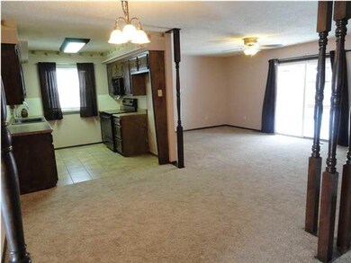 Dining Area connects to living room and kitchen