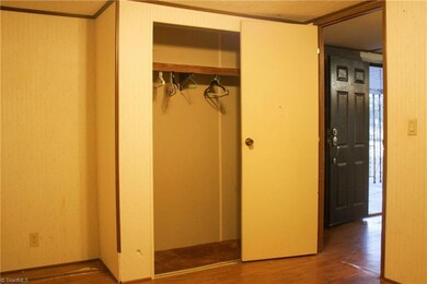 Second bedroom right by front door