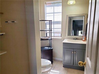 Downstairs half bath
