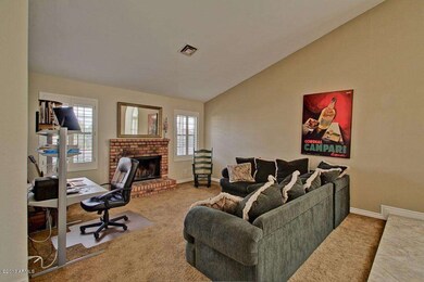 Wood Burning Fireplace