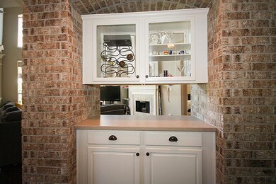 Wine Grotto with brick arch ways.