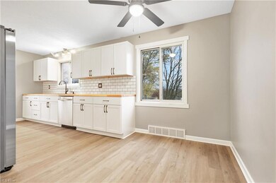 Kitchen with dining area