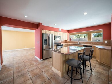 Kitchen to Dining