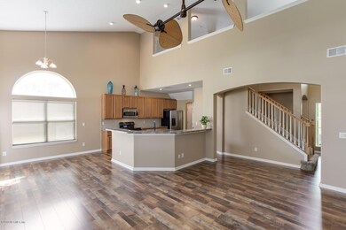 family room/kitchen combo