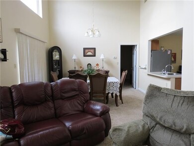 Looking from the living room to the dining room.  