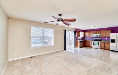 Family Room opens nicely to Dining Room and Kitche