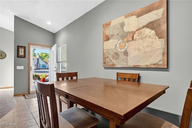 Dining area and foyer