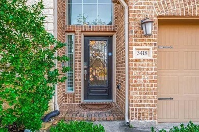 Front door entrance into this gorgeous home