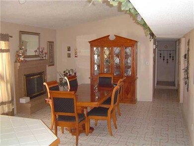 Dining Room. DINIG ROOM WITH FIREPLACE