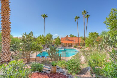 Community pool from patio