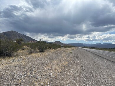 View of street with a mountain view