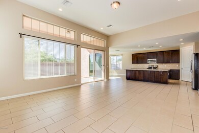living room open kitchen