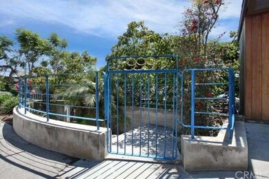 Private entry gate to home.