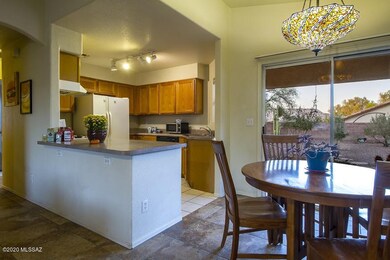 dining and kitchen