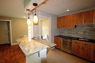 Double granite counters