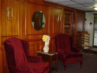 Franklin Towers welcoming lobby.