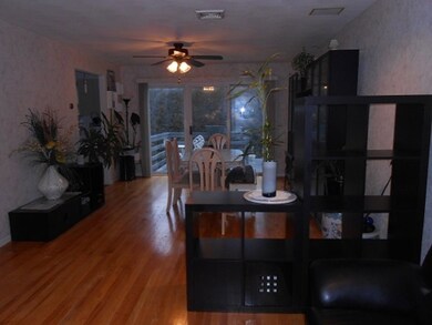 Photo taken from living room to dining area overlo
