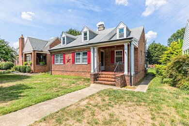 FRONT ELEVATION, ALL BRICK EXTERIOR, FRONT PORCH