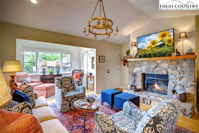 The sunroom off of the living area is a nice place