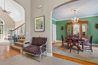 Dining room, living room