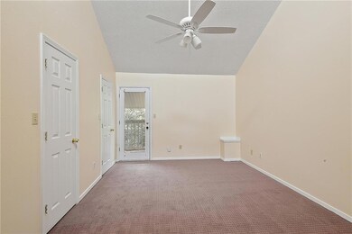 Master Bedroom with walk-out Balcony.