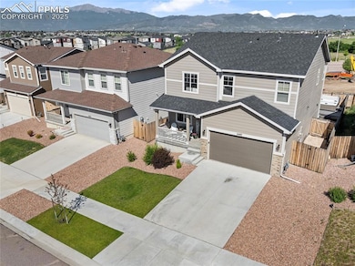Front View Landscaped Yard