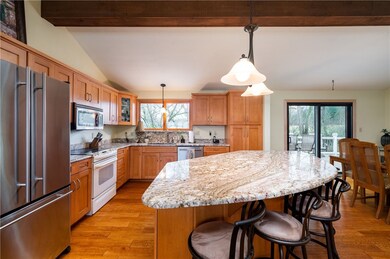 The majestic island shows off the amazing granite