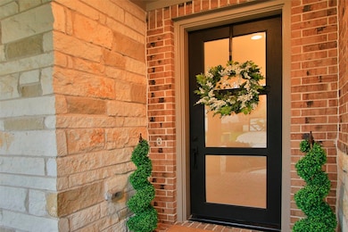 A close up view of your new front entry.