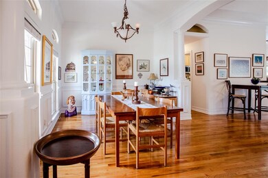 to the master bedroom & utility room and oversized