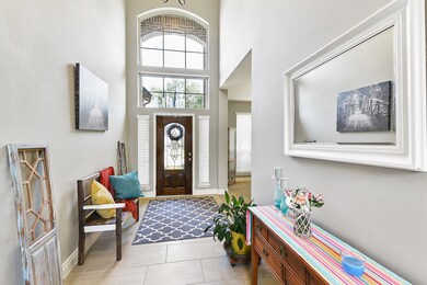 Entry of the home once you enter.