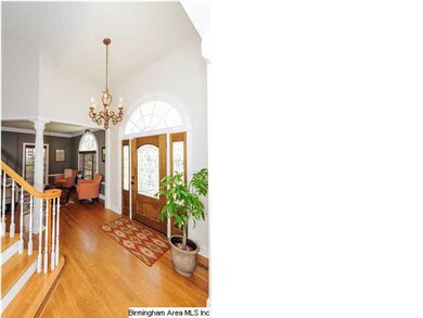 Beautiful two-story foyer.