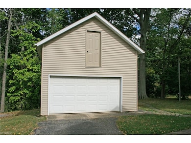 Garage is just a bit less than a 2 car. Garage doo