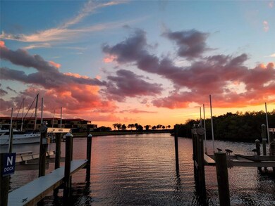 Photo taken from the Sunset Key walking path that circles the entire point bordering the North & South basins of the Marina.  This shot looks down to channel towards the open waters of Charlotte Harbor. and beyond.  There are several benches and observation areas, take your camera for great shots of dolphin, manatee and more!
