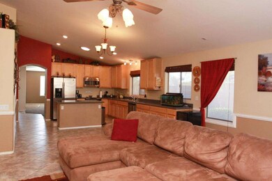 Kitchen View from Family Room