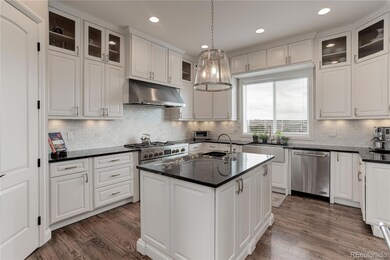 Open Kitchen With Pantry and Full Height Cabinets
