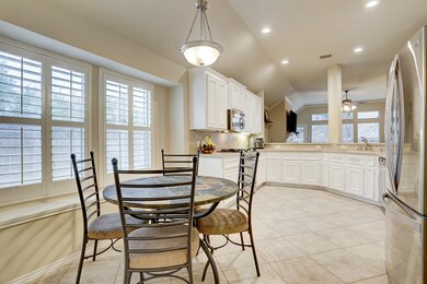 This bright home has a breakfast area and large pantry just off the kitchen.
