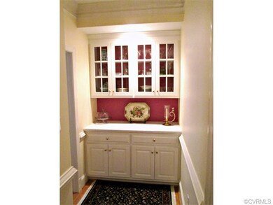 Rear Hall with Butler's Pantry
