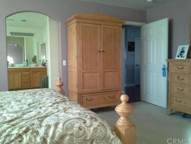 Spacious master suite
