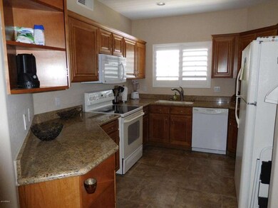 Maple Cabinets and Granite Counters