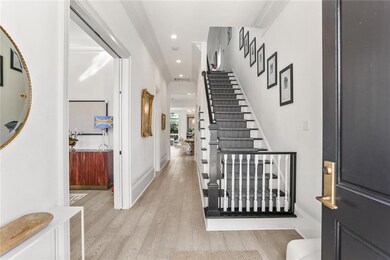 Entry - custom (and removable) stair gate