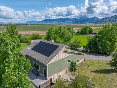 Aerial view from SW lot corner
